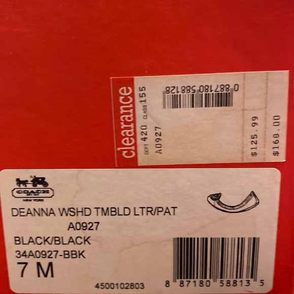 Coach Deanna Flats EUC like new in box - Picture 4 of 5